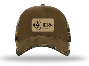 4HER Duck Cloth Camo Hat