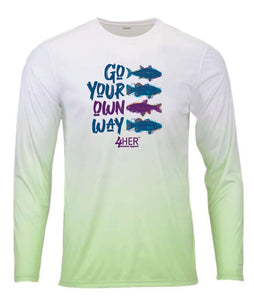 4HER Go Your Own Way UV Performance Long Sleeve Shirt