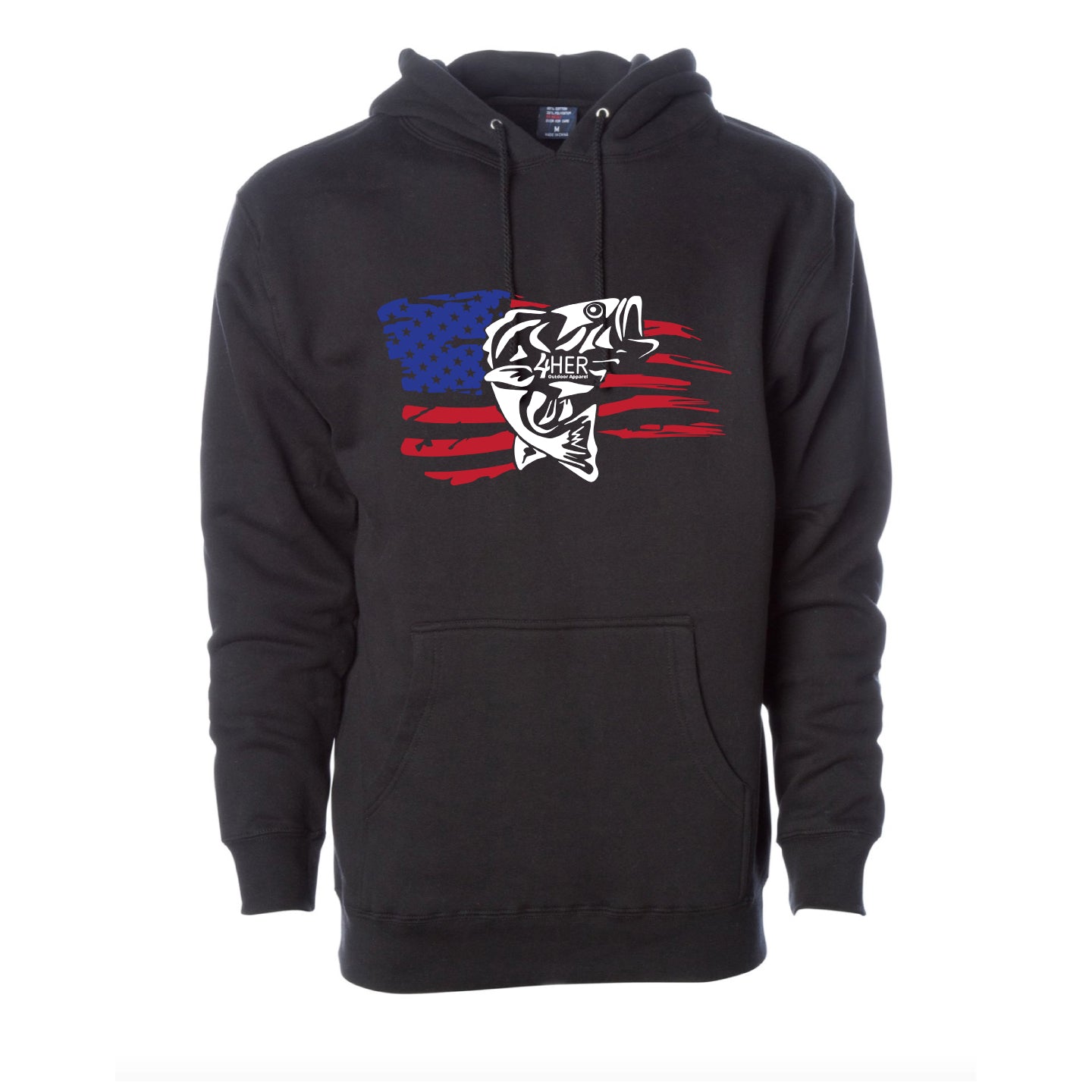 4HER Patriotic Independent Trading Co Pullover Hooded Sweatshirt